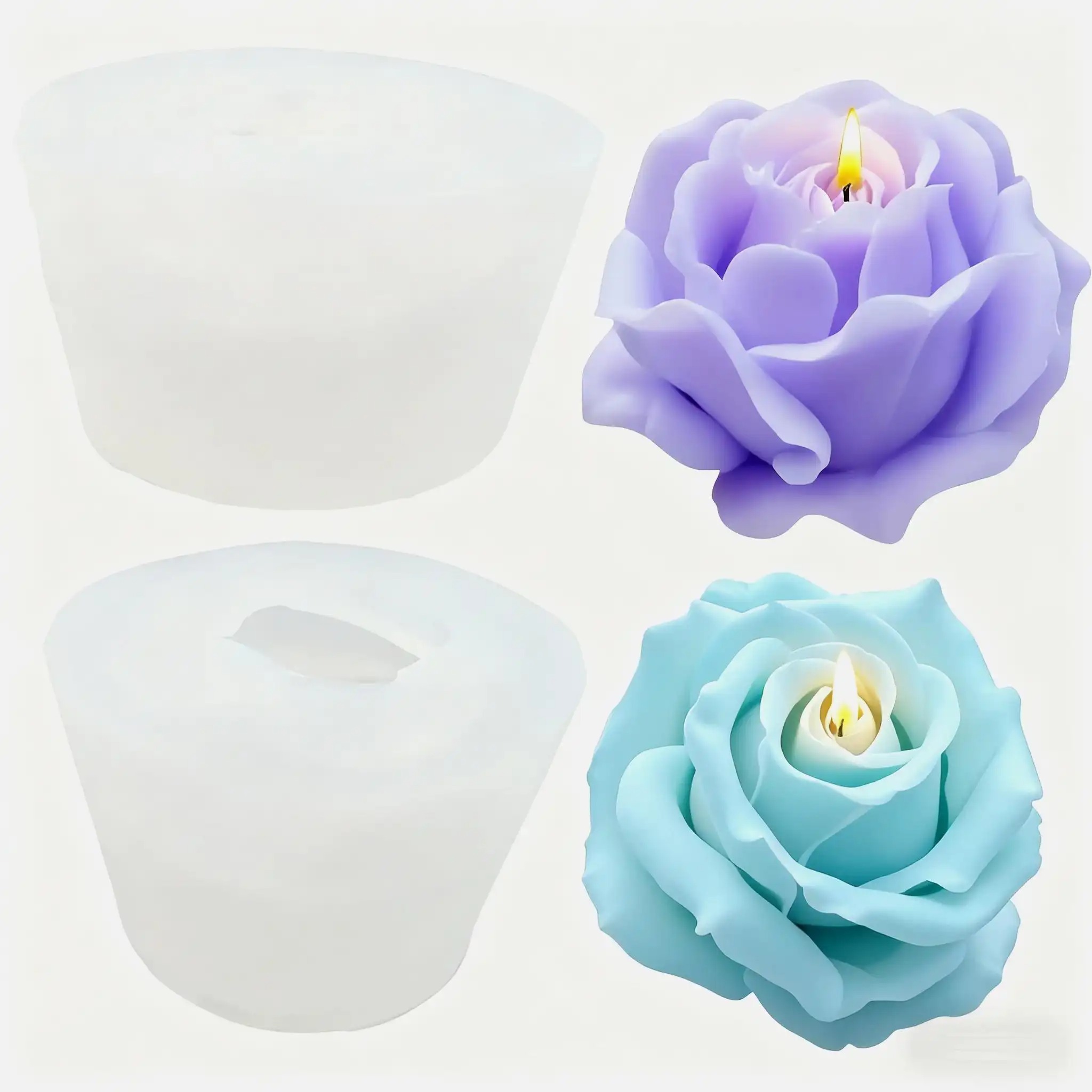 Soap Making Gifts - Moldes de silicona con forma de