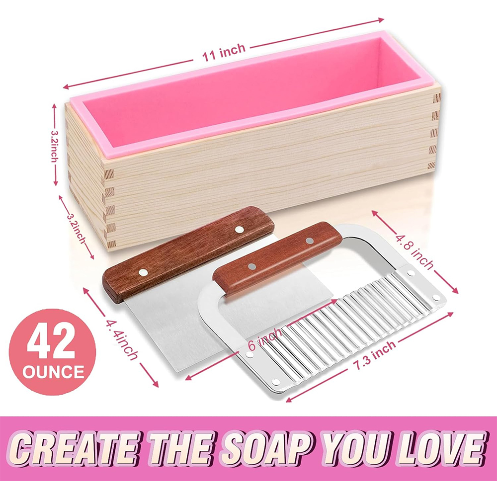 Kit de moldes rectangulares pa - Soap Making Kit For Beginners reseña y precio