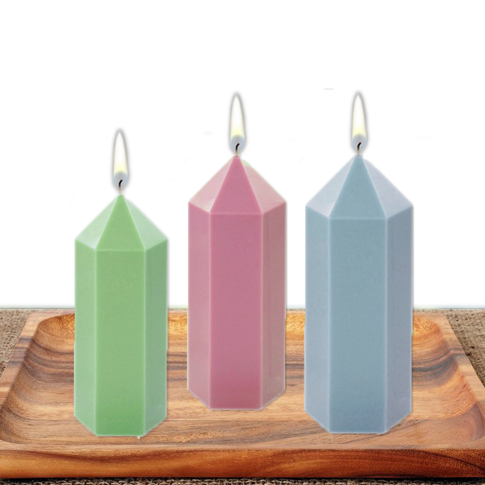 Moldes de vela de columna Hexa - Soap Making Diy Kit reseña y precio