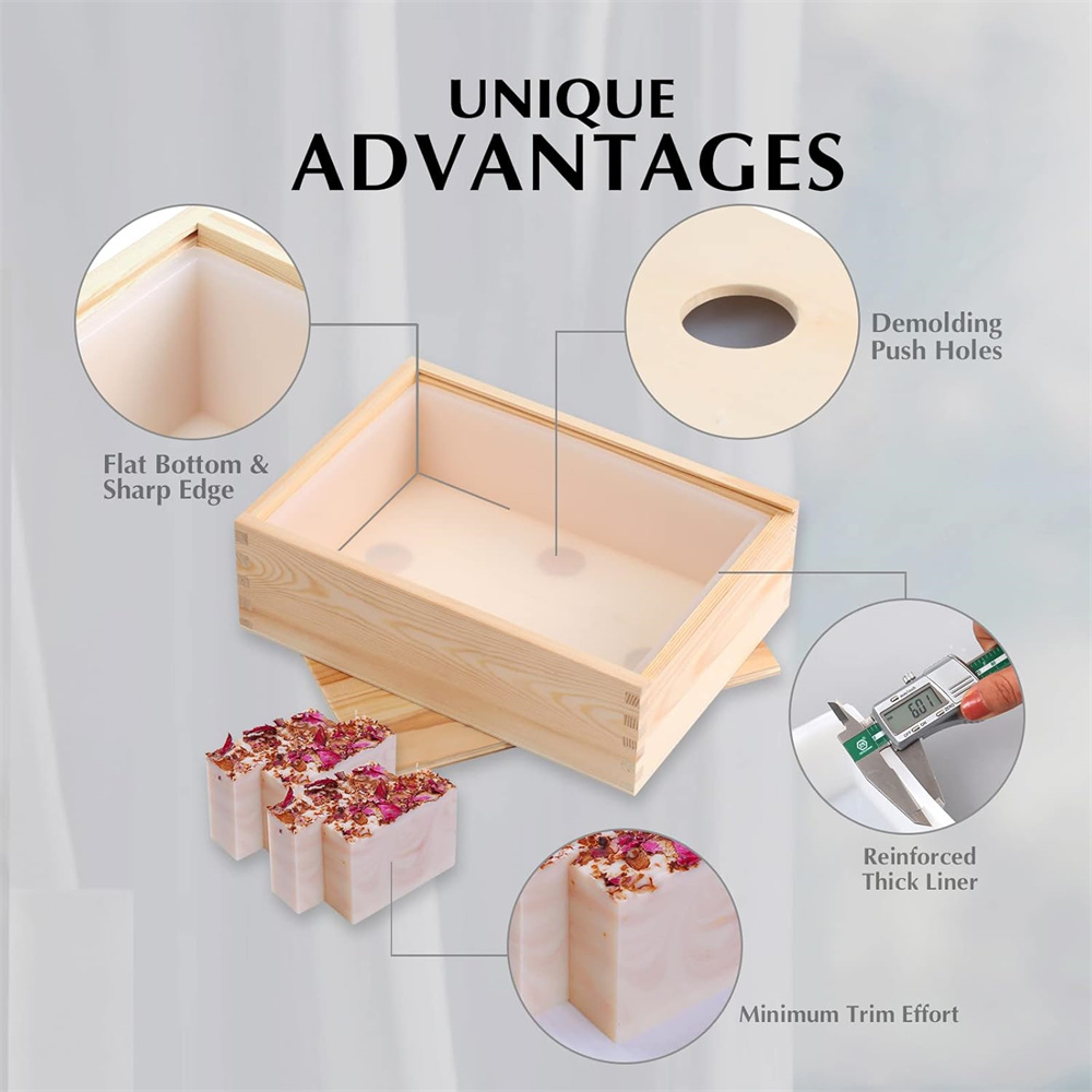 Moldes de jabón grandes, molde - Soap Making Kit For Beginners reseña y precio
