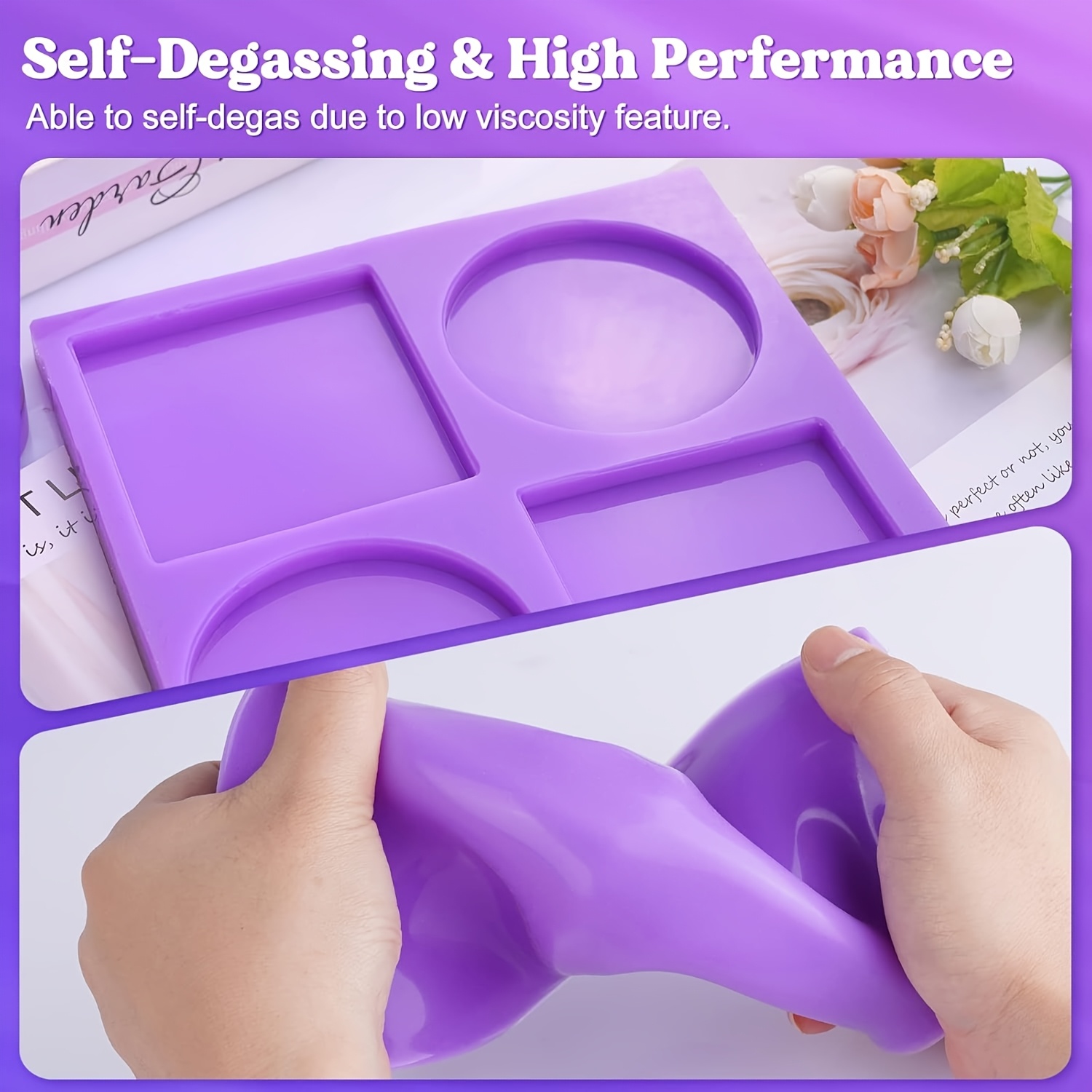 Silicona Líquida Morada, Relac - Soap Making Kit For Beginners reseña y precio