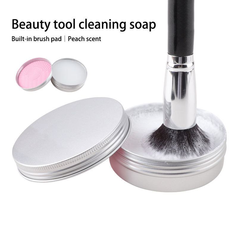 Limpiador de brochas de maquil - Soap Making Ins reseña y precio