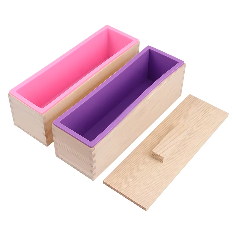 Molde de silicona rectangular  - Soap Making Kit For Beginners reseña y precio