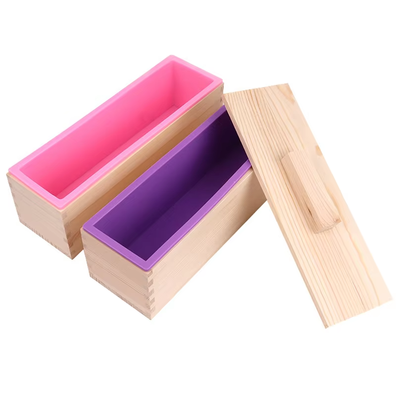 Molde de silicona rectangular  - Soap Making Kit For Beginners reseña y precio